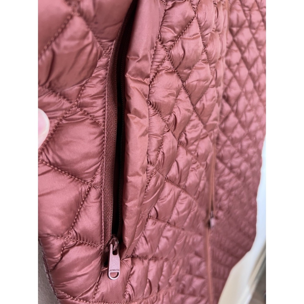 ATHLETA (L) Whisper Featherless Long Quilted Vest-Gorpcore-Insulated-Athleisure - Picture 4 of 15